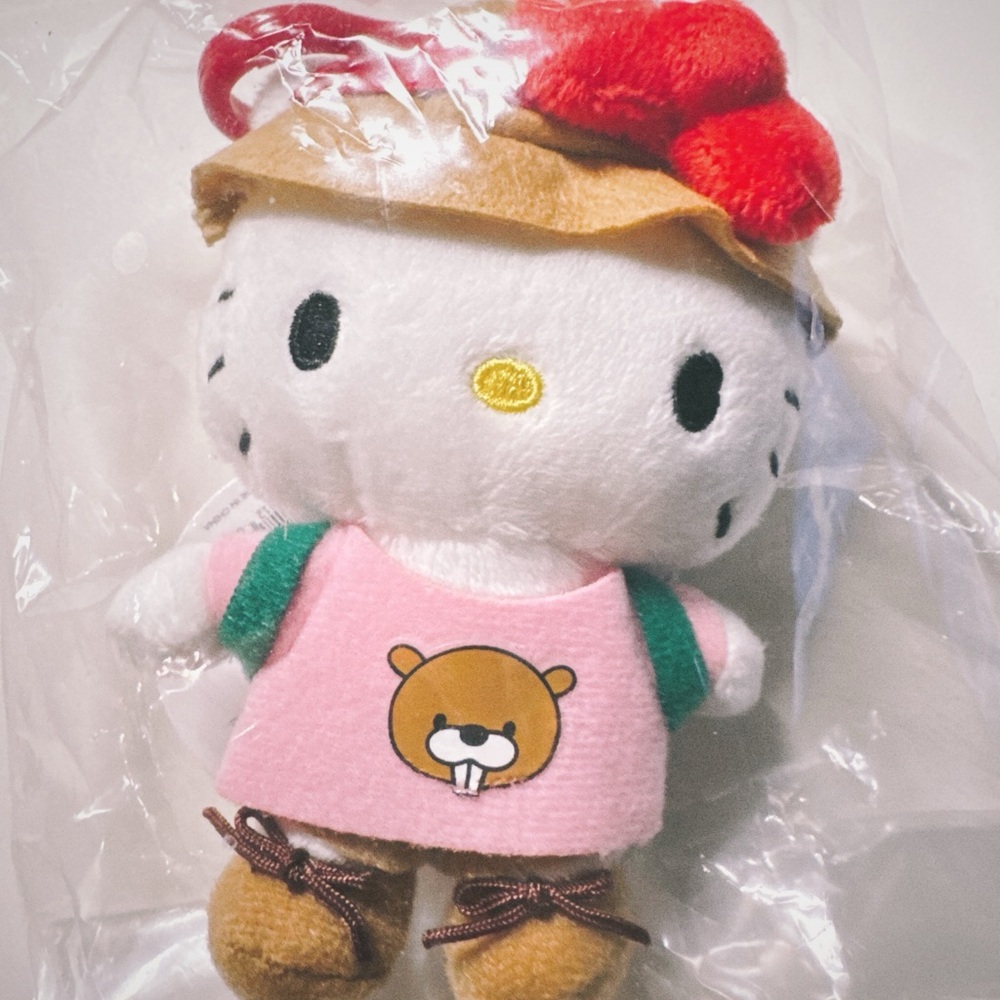 LIMITED EDITION Hello Kitty Bag Charm Beaver State (NWT)